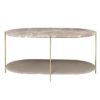 Siff Oval Marble Table - Cozy Living - CARA